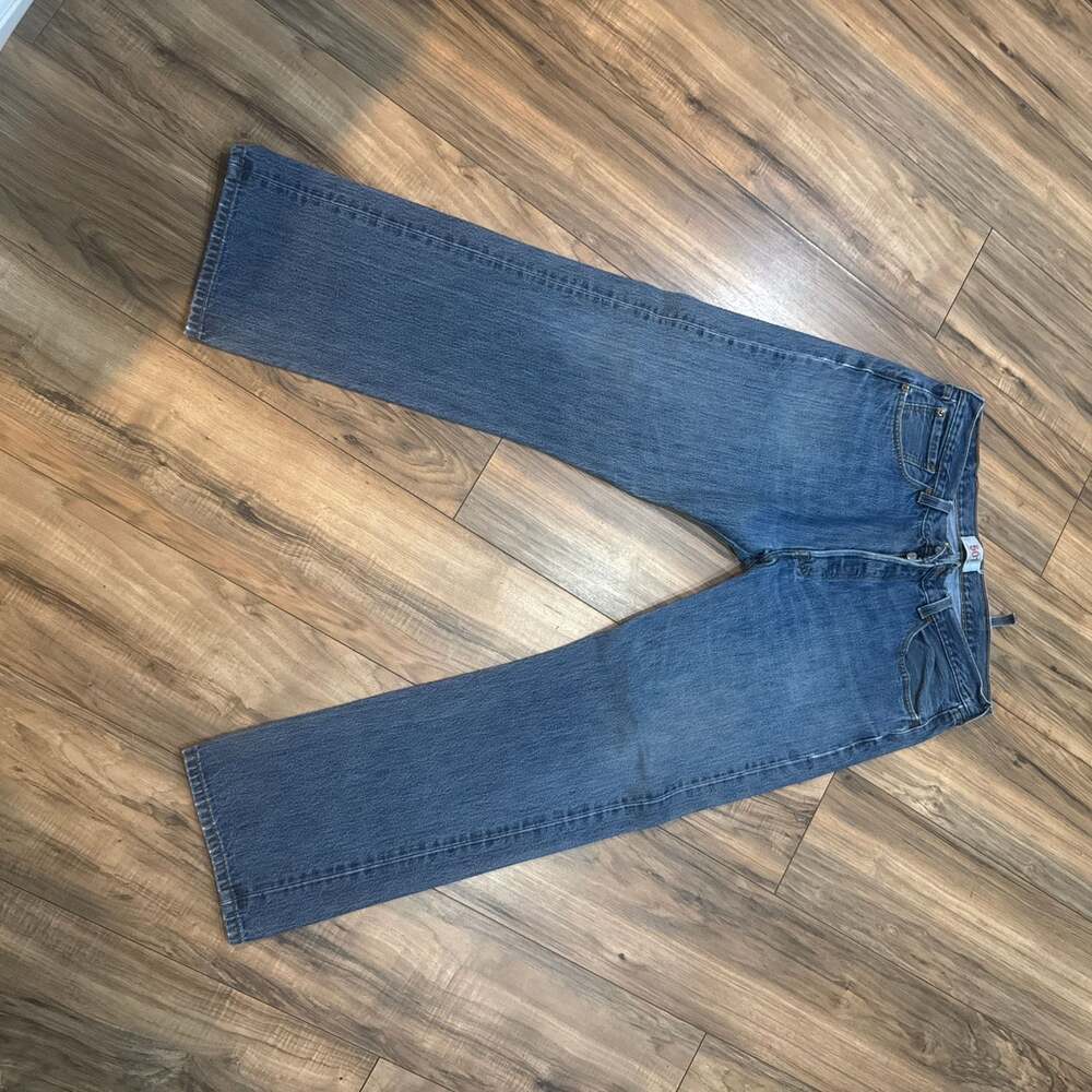 Levi's 501 Original Fit Button Fly Straight Leg Jeans Medium Wash 38x32